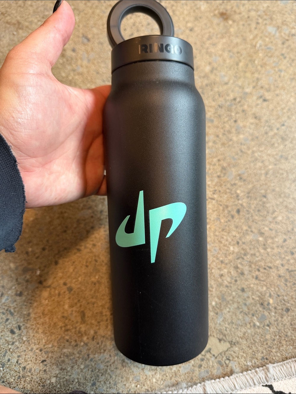 Portable Bottle  with magnetiv phone holder